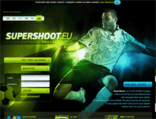 Tablet Screenshot of futbal.supershoot.eu